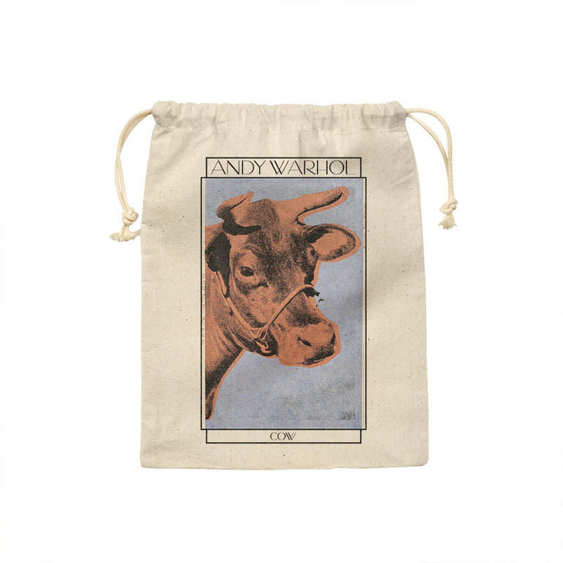 کیسه نان و سبزی ترمه طراحان ایده مدل گاو از وارهول کد art0821 - S