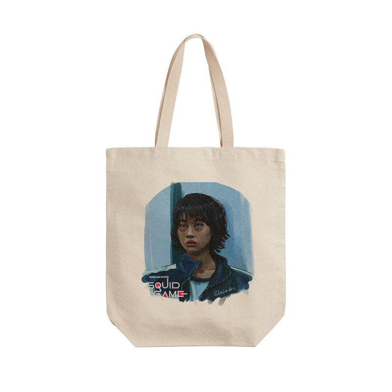 ساک خرید ترمه طراحان ایده مدل سریال اسکویید گیم کد cfp3066 - L