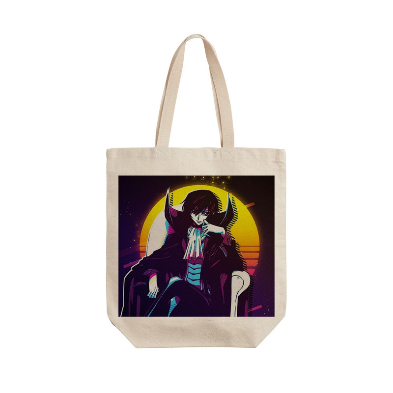 ساک خرید ترمه طراحان ایده مدل Code Geass طرح گیاس کد strm0547 - L