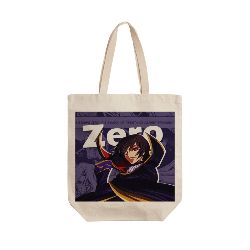 ساک خرید ترمه طراحان ایده مدل Code Geass طرح گیاس کد strm0548 - L