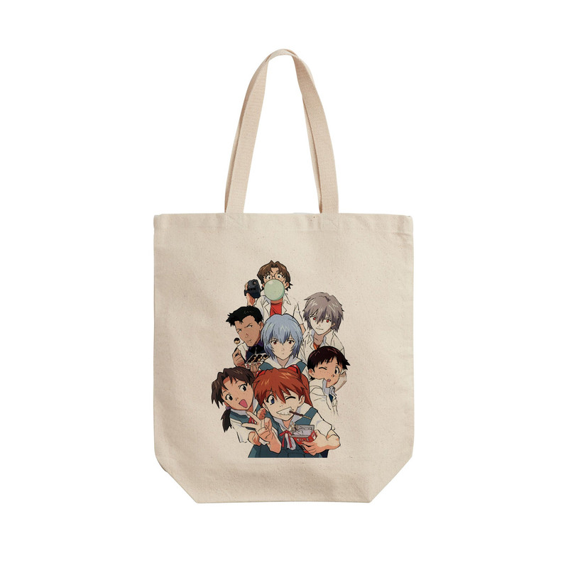 ساک خرید ترمه طراحان ایده مدل Neon Genesis Evangelion طرح نئون جنسیس اونگلیون کد strm0577 - L