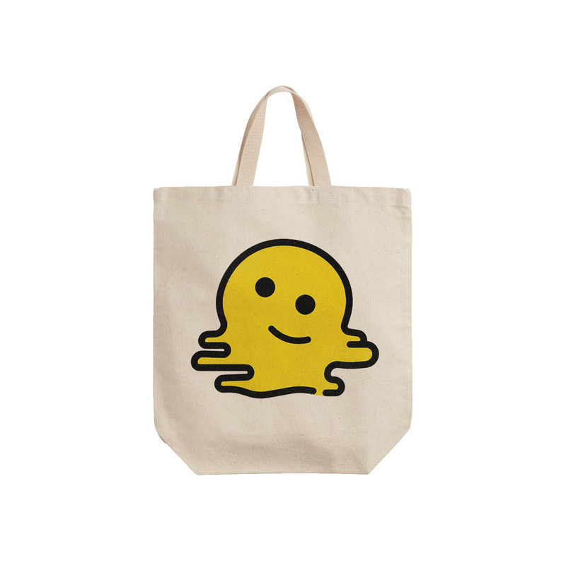 ساک خرید ترمه طراحان ایده مدل اموجی ذوب شده کد cfp2105 - S