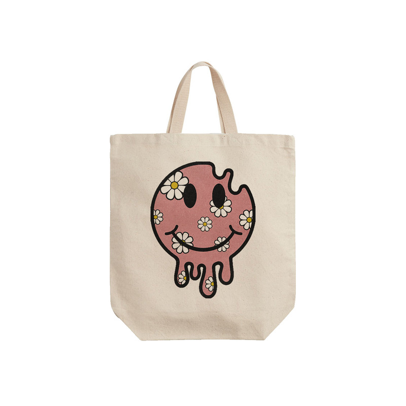 ساک خرید ترمه طراحان ایده مدل اموجی ذوب شده کد cfp2112 - S