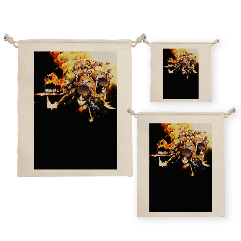 نظم دهنده ترمه طراحان ایده طرح اَتک آن تایتان Attack on Titan کد strm0366 مجموعه سه عددی