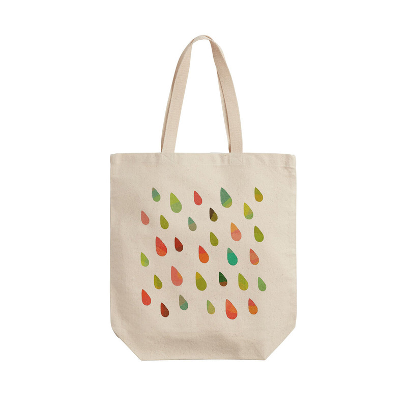 ساک خرید ترمه طراحان ایده مدل باران پاییزی کد cfp2139 - L