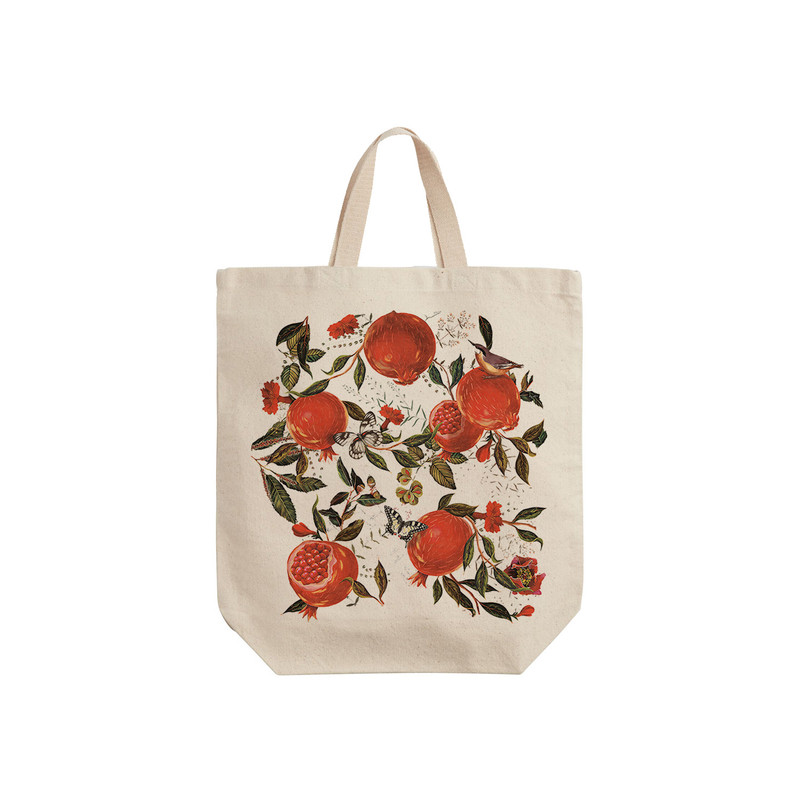 ساک خرید ترمه طراحان ایده مدل انار و پروانه یلدا کد cfp2091 - S