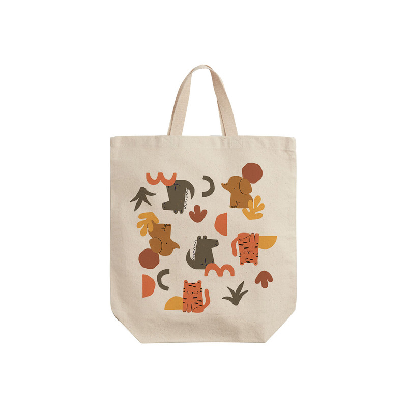 ساک خرید ترمه طراحان ایده مدل پترن حیوانات کد cfp2023 - S