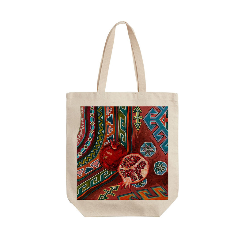 ساک خرید ترمه طراحان ایده مدل انار یلدا کد cfp2085 - L