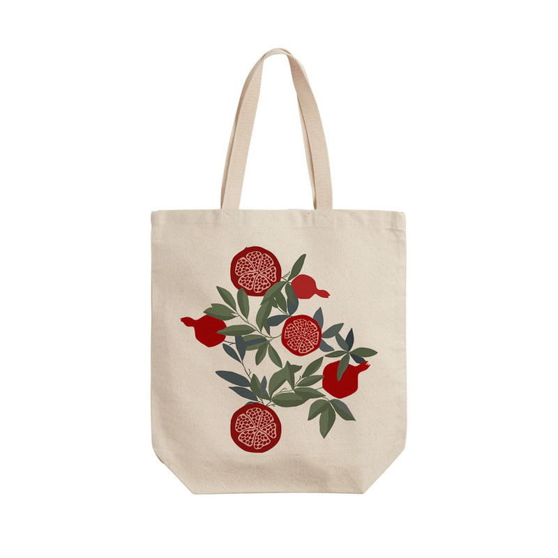 ساک خرید ترمه طراحان ایده مدل انار یلدا کد cfp2095 - L