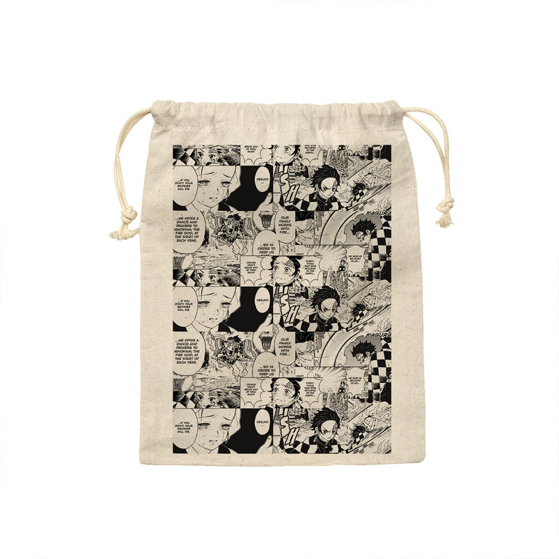 کیسه نان و سبزی ترمه طراحان ایده طرح دیمون اسلیر Demon slayer کد strm0389 - S