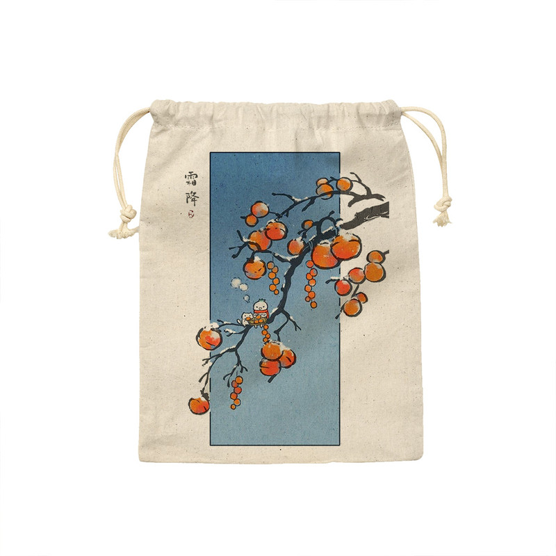 کیسه نان و سبزی ترمه طراحان ایده مدل پترن شاخه گل کد strm0640 - S