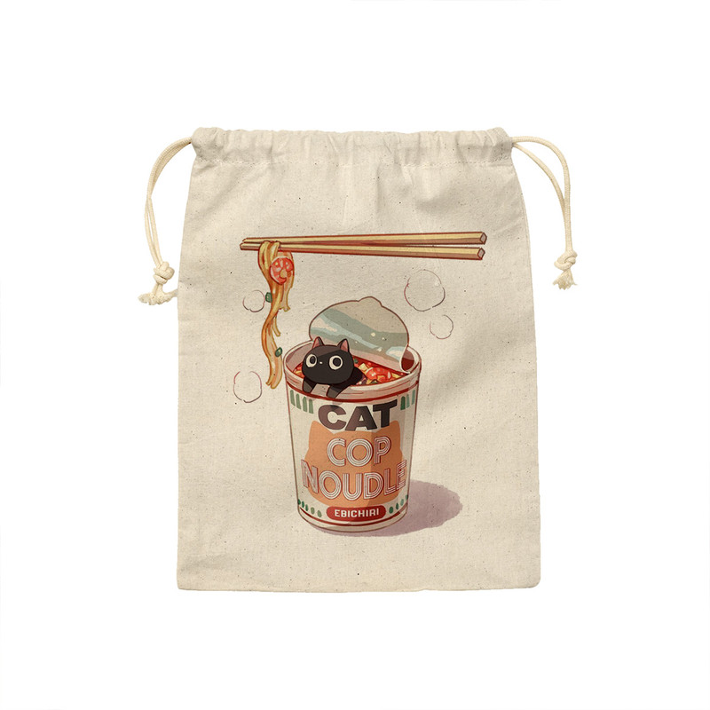 کیسه نان و سبزی ترمه طراحان ایده مدل گربه در نودل کد strm0644 - S