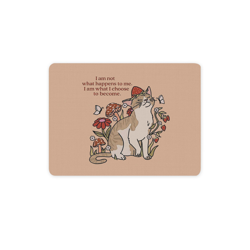 ماوس پد ترمه طراحان ایده مدل گربه بامزه کد strm0661