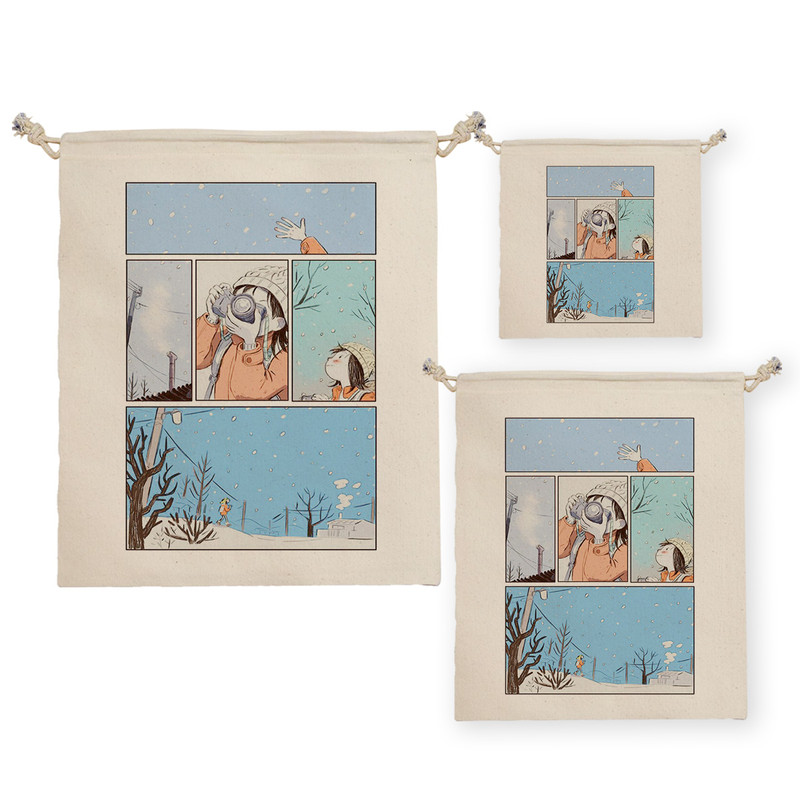 نظم دهنده ترمه طراحان ایده طرح کارتونی زمستان کد strm0664 مجموعه سه عددی