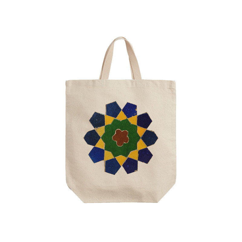 ساک خرید ترمه طراحان ایده مدل کاشی مسجد کد cfp1035