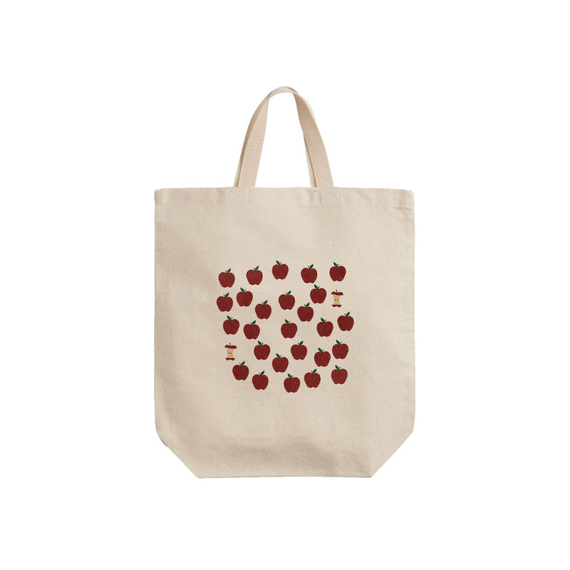 ساک خرید ترمه طراحان ایده مدل پترن سیب کد cfp2021 - S