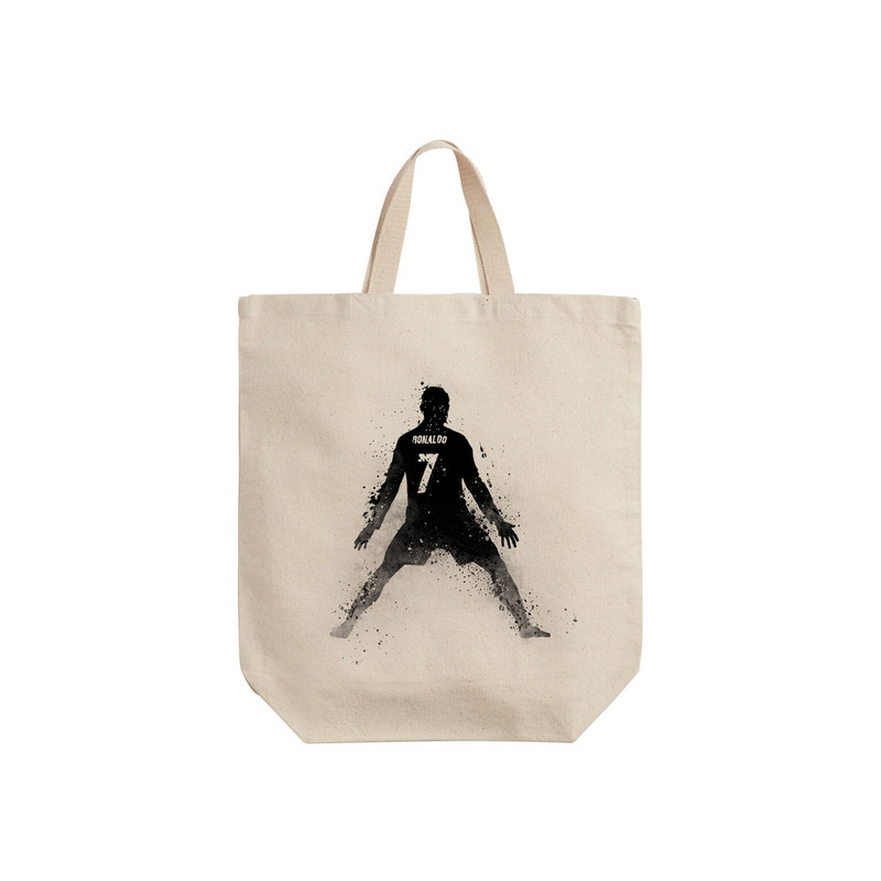 ساک خرید ترمه طراحان ایده مدل پترن کریستیانو رونالدو کد strm0818 - S