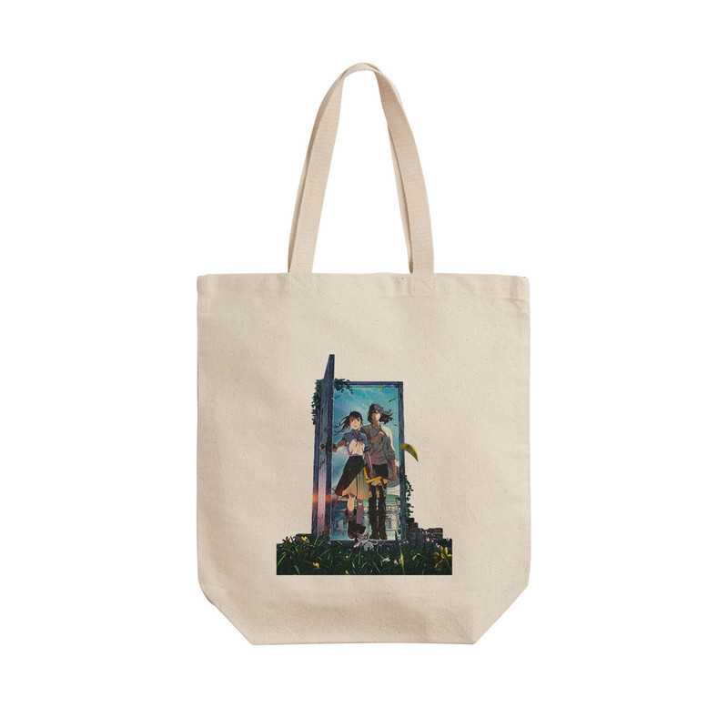 ساک خرید ترمه طراحان ایده مدل انیمه سوزومه کد cfp2002 - L