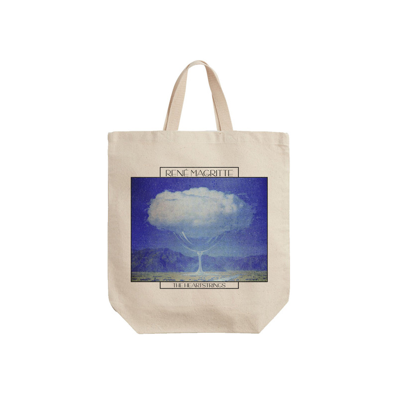 ساک خرید ترمه طراحان ایده مدل رشته های قلب از ماگریت کد art0469 - S