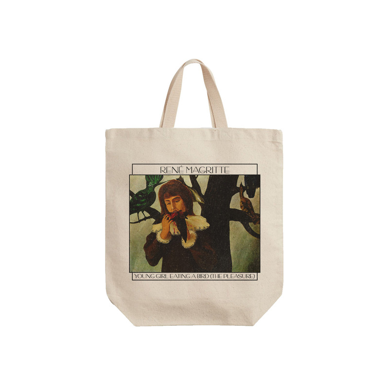 ساک خرید ترمه طراحان ایده مدل لذت از ماگریت کد art0497 - S