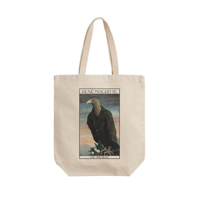 ساک خرید ترمه طراحان ایده مدل حال از ماگریت کد art0479 - L