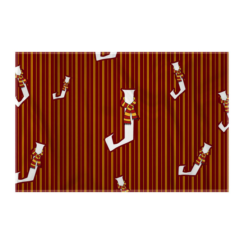 کاغذ کادو ترمه طراحان ایده مدل حرف J هری پاتر کد cfp3039