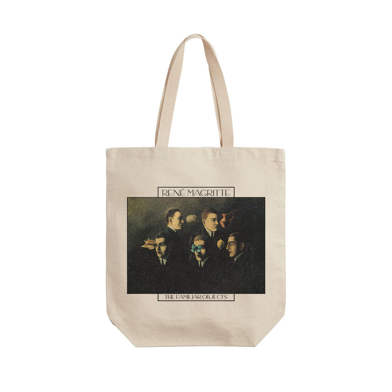 ساک خرید ترمه طراحان ایده مدل اشیا آشنا از ماگریت کد art0459 - L