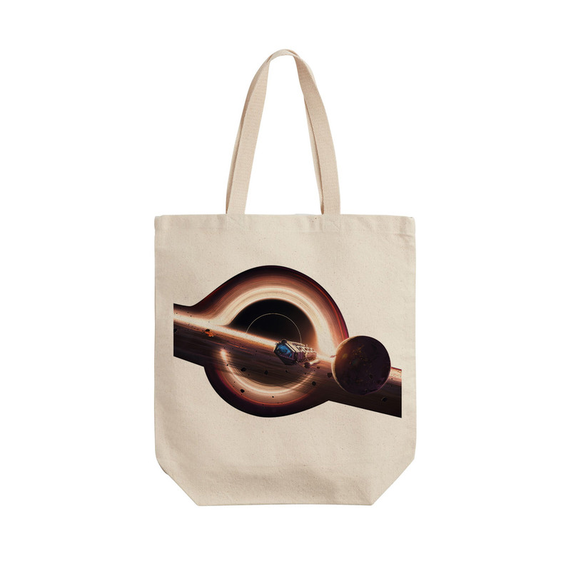 ساک خرید ترمه طراحان ایده مدل سیاه چاله میان ستاره ای کد cfp1997 - L