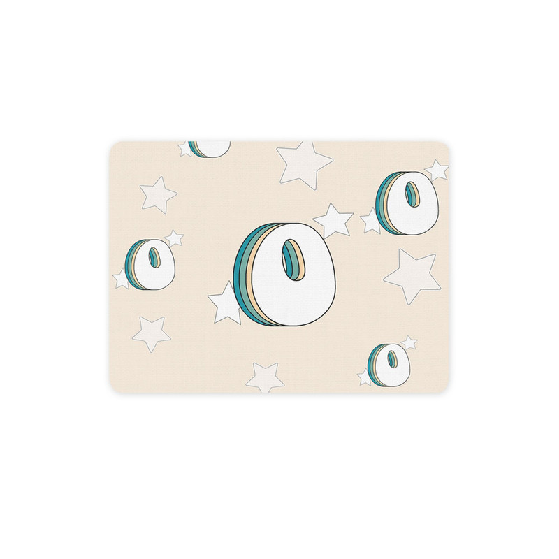 ماوس پد ترمه طراحان ایده مدل حرف O رترو کد cfp2939