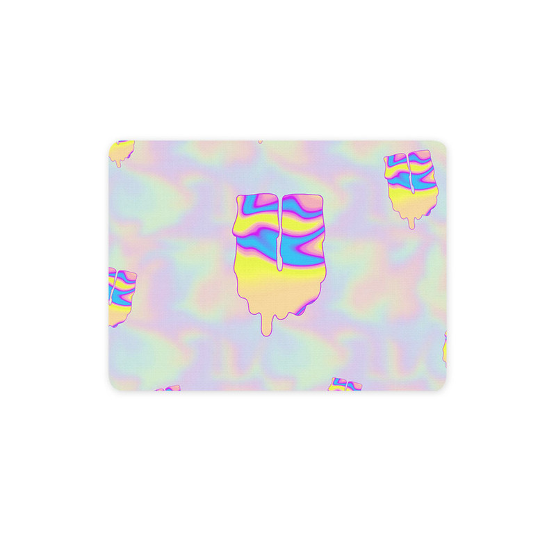 ماوس پد ترمه طراحان ایده مدل حرف U هولوگرامی کد cfp2997