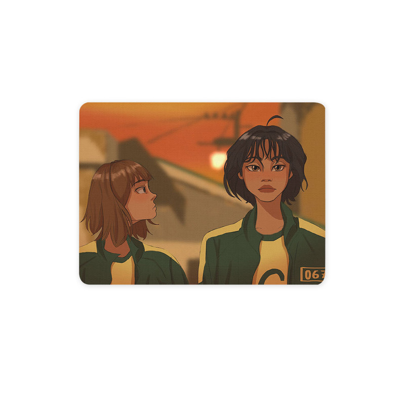 ماوس پد ترمه طراحان ایده مدل سریال اسکویید گیم کد cfp3064