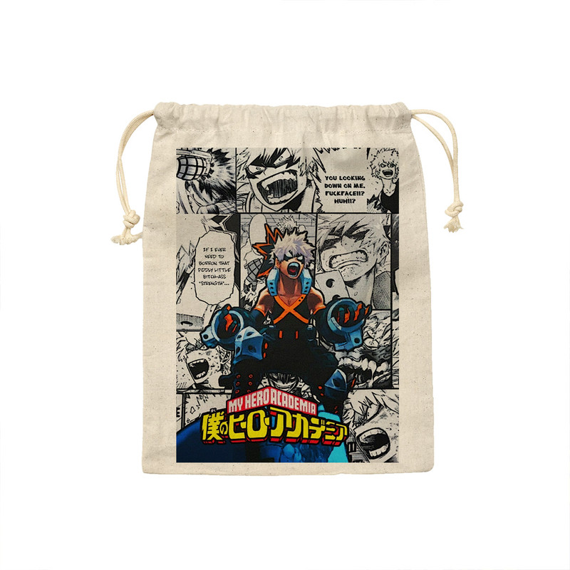 کیسه نان و سبزی ترمه طراحان ایده  طرح مای هیرو آکادمی My hero academia کد strm0445 - M