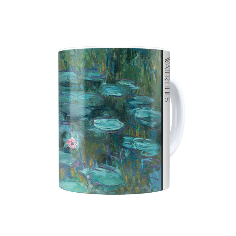 ماگ ترمه طراحان ایده مدل نیلوفر های آبی از مونه کد art0185