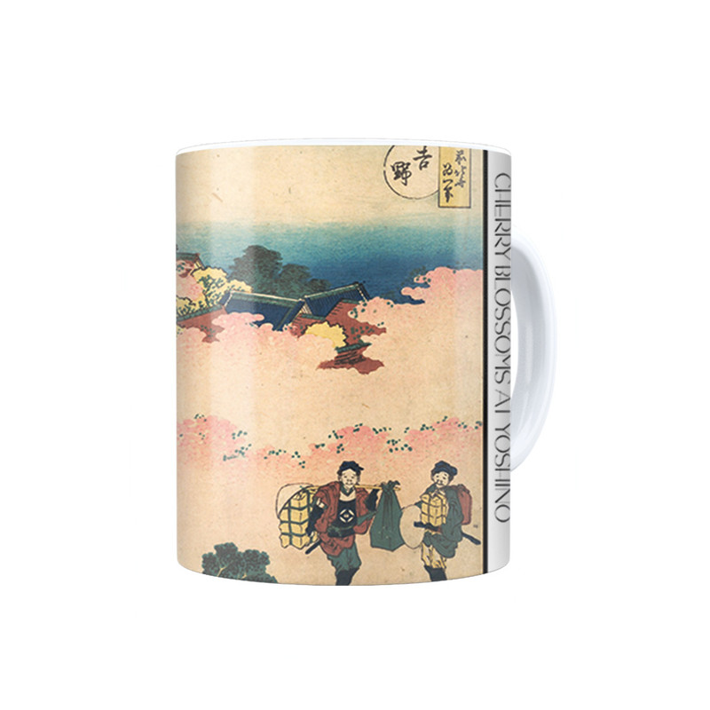 ماگ ترمه طراحان ایده مدل شکوفه های گیلاس کد art0263