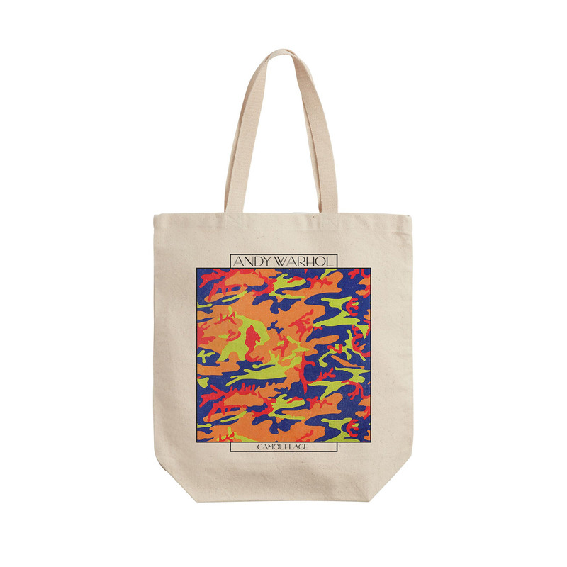 ساک خرید ترمه طراحان ایده مدل استتار از وارهول کد art0814 - L