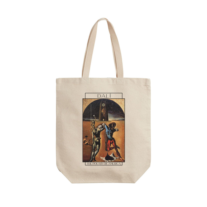 ساک خرید ترمه طراحان ایده مدل شعر از دالی کد art0785 - L