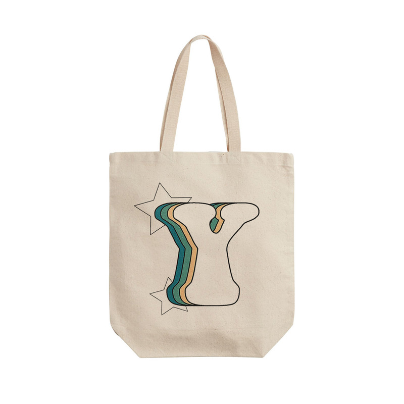 ساک خرید ترمه طراحان ایده مدل حرف Y رترو کد cfp2949 - L