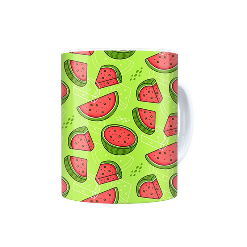 ماگ ترمه طراحان ایده مدل پترن هندوانه یلدا کد cfp2086