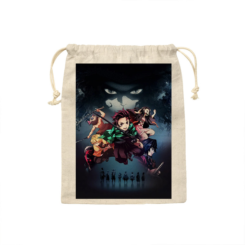 کیسه نان و سبزی ترمه طراحان ایده طرح دیمون اسلیر Demon slayer کد strm0400 - L