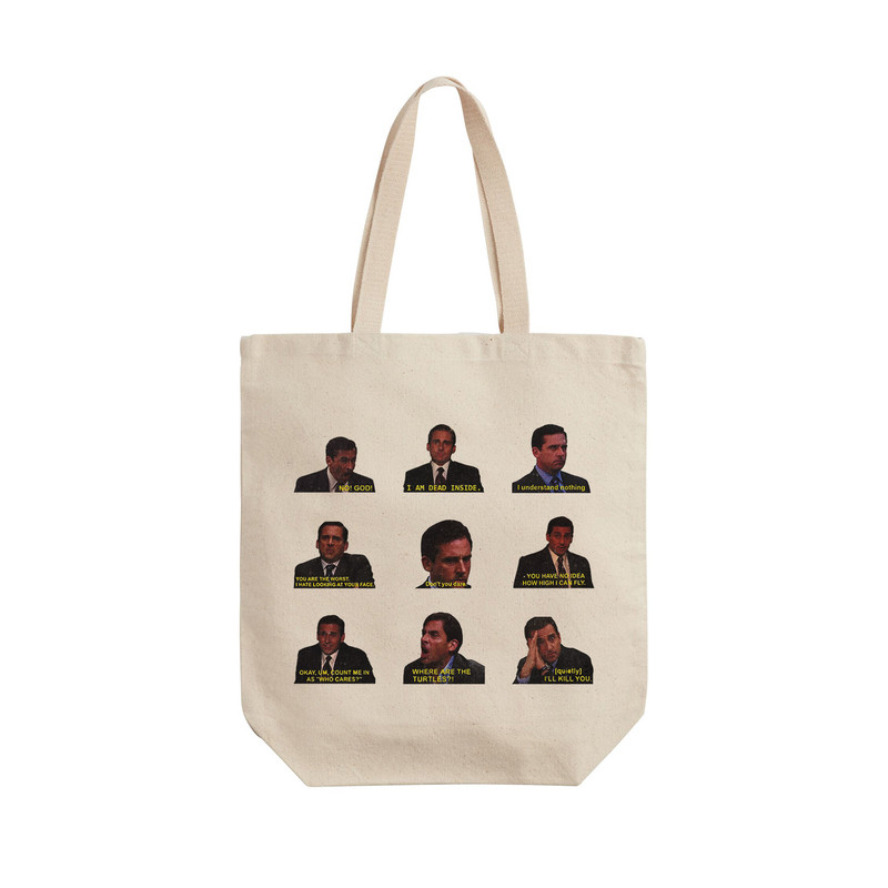 ساک خرید ترمه طراحان ایده مدل سریال آفیس کد cfp2577 - L