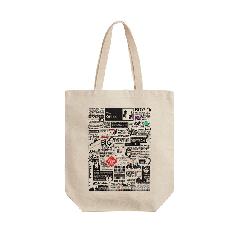 ساک خرید ترمه طراحان ایده مدل سریال آفیس کد cfp2588 - L