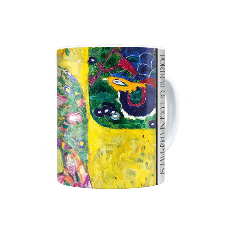 ماگ ترمه طراحان ایده مدل پرتره اگنیا پریماوسی از کلیمت کد art0100