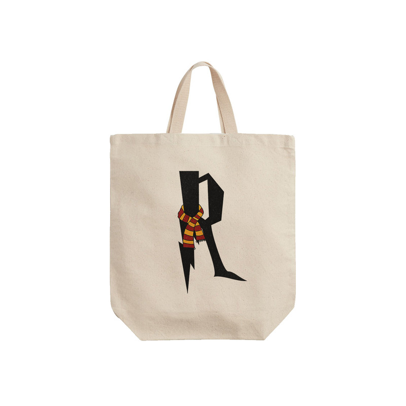 ساک خرید ترمه طراحان ایده مدل حرف R هری پاتر کد cfp3047 - S