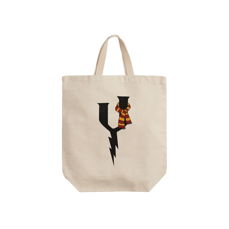 ساک خرید ترمه طراحان ایده مدل حرف Y هری پاتر کد cfp3054 - S