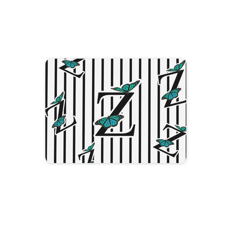 ماوس پد ترمه طراحان ایده مدل حرف Z پروانه ای کد cfp3029