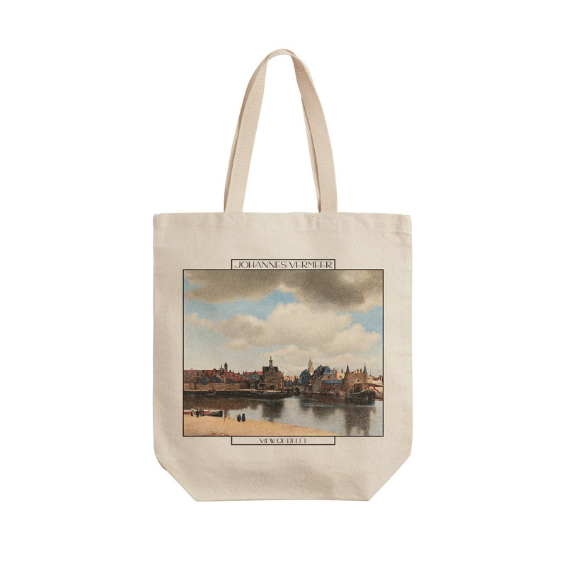 ساک خرید ترمه طراحان ایده مدل نمایی از دلفت از ورمر کد art0588 - L