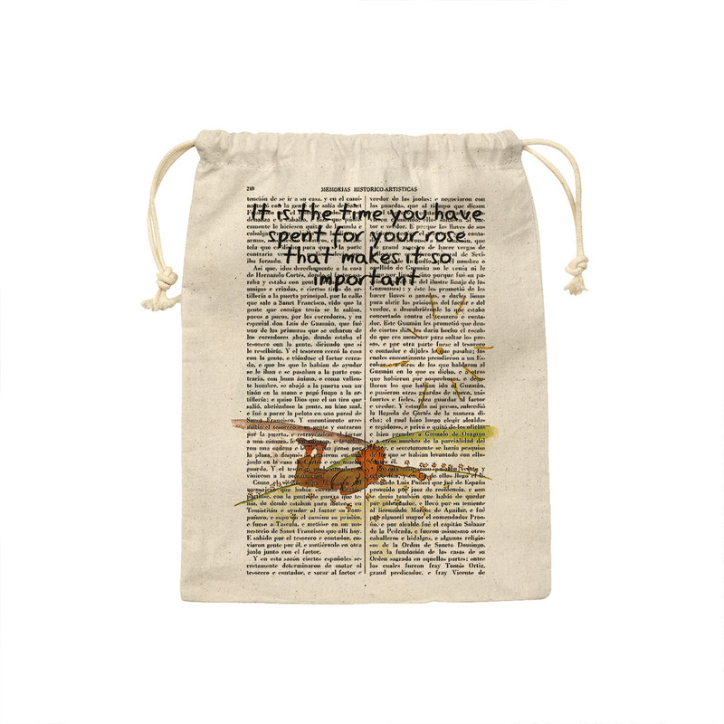 کیسه نان و سبزی ترمه طراحان ایده مدل کتاب شازده کوچولو کد cfp2056 - M