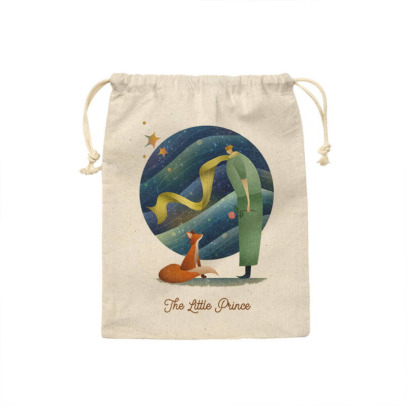 کیسه نان و سبزی ترمه طراحان ایده مدل شازده کوچولو مینیمال کد cfp2061 - M