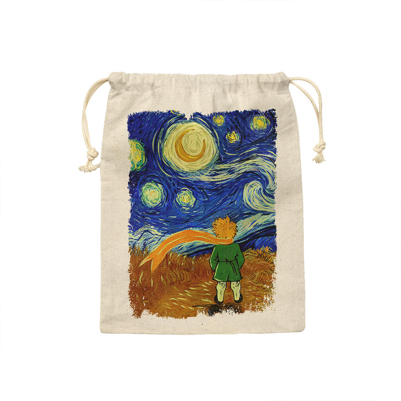 کیسه نان و سبزی ترمه طراحان ایده مدل شازده کوچولوی ونگوگی کد cfp2078 - M