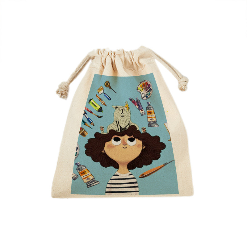 کیسه نان و سبزی ترمه طراحان ایده مدل پسر نقاش کد job0034 - M